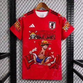 Camiseta Japón Especial One Piece Roja 2026/27 — Vista frontal