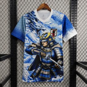 Camiseta Japón Especial Samurai Azul 2026/27 – vista frontal completa