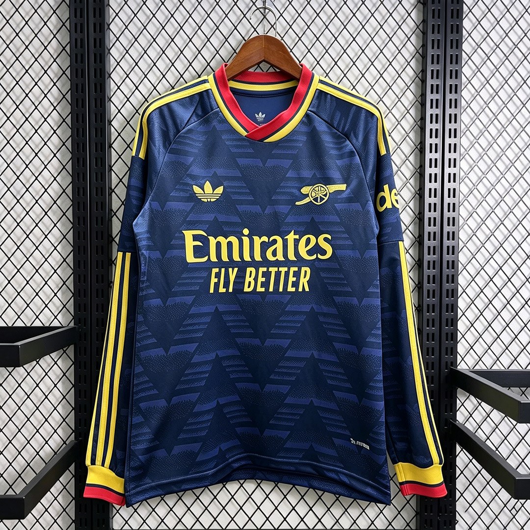 seconda maglia Arsenal 2026/27 vista frontale