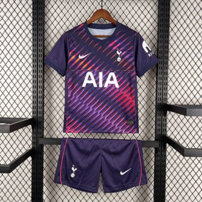 Kit Tottenham Segunda Equipación 2026/27 – Niño