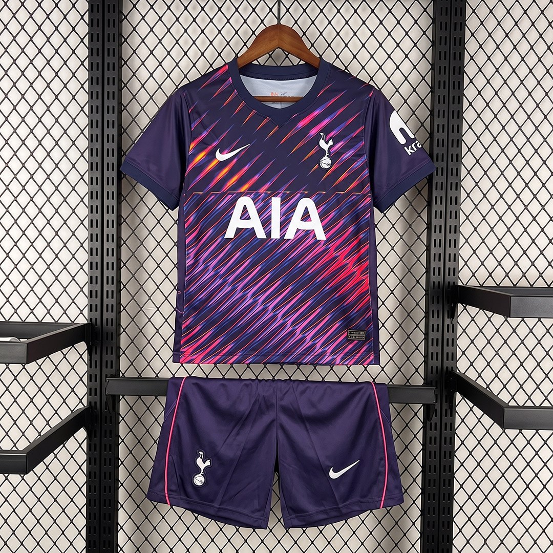 completo Tottenham Bambino Away 2026/27 vista frontale