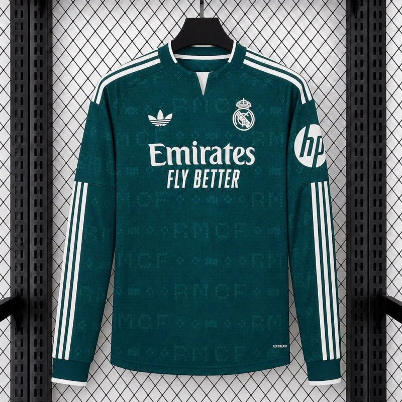 Camiseta Real Madrid Manga Larga 2026/27 – Segunda Equipación – foto principal