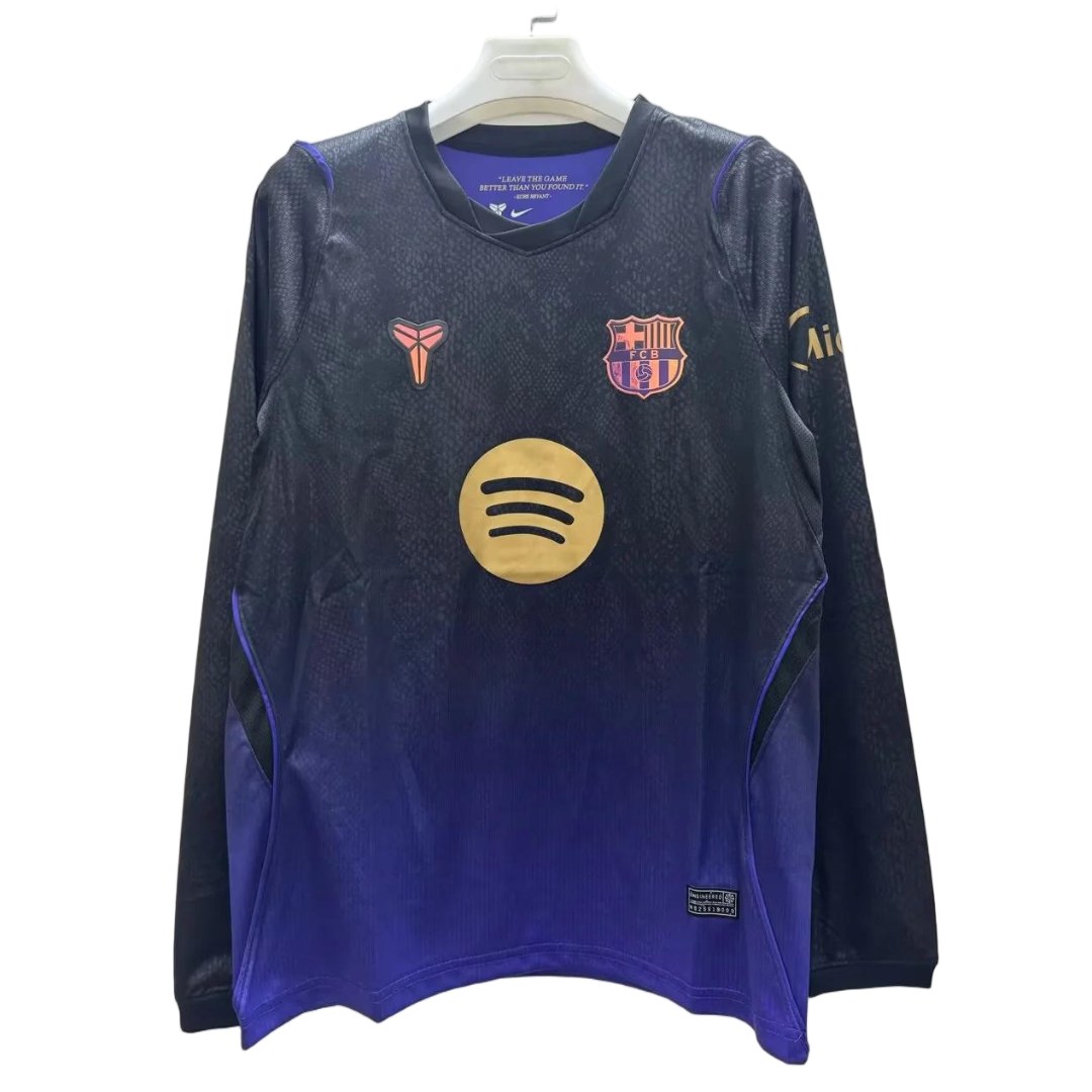 seconda maglia Barcellona 2026/27 vista frontale