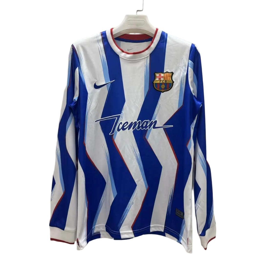 maglia manica lunga Barcellona Special 2026/27 vista frontale