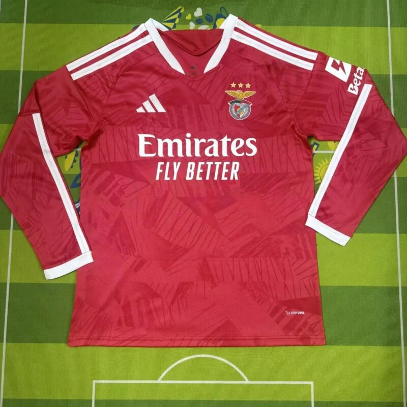 Prima Maglia Benfica 2026/27 – Manica Lunga — Foto 1