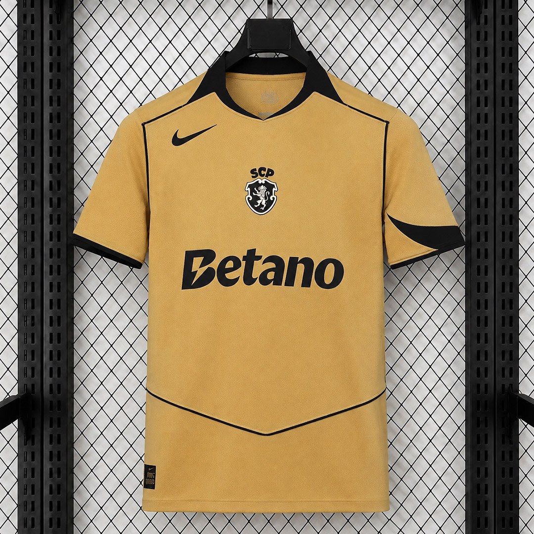 seconda maglia Sporting 2026/27 vista frontale
