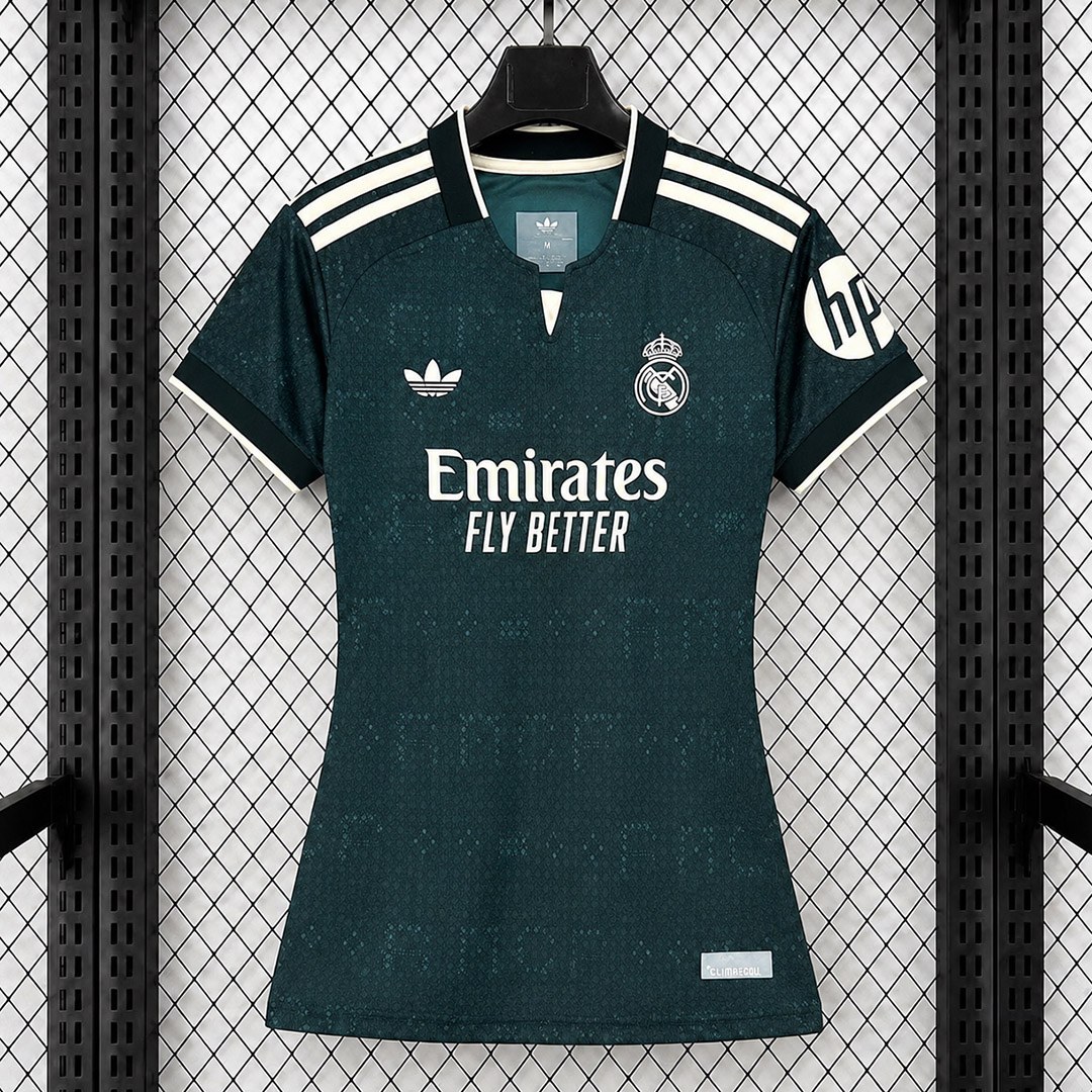 seconda maglia Real Madrid Donna 2026/27 vista frontale