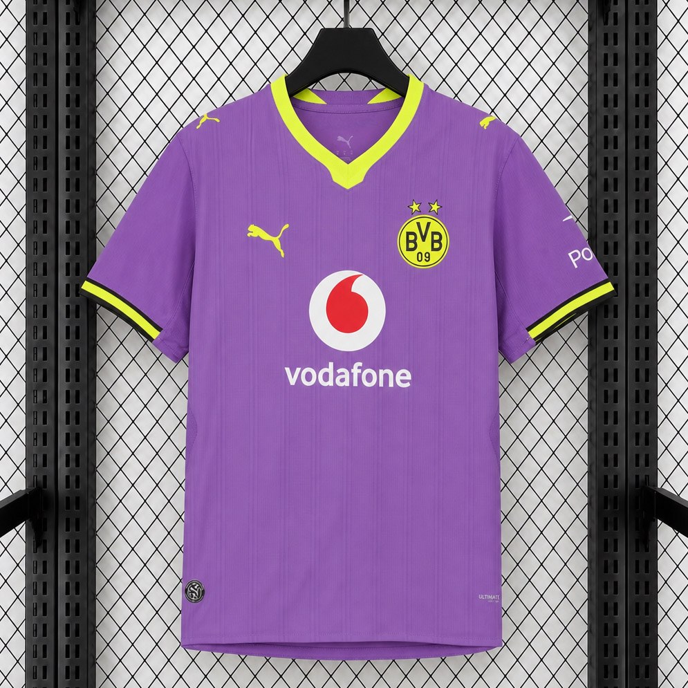 terza maglia Borussia Dortmund 2026/27 vista frontale