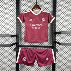 Conjunto Real Madrid Niño Tercera Equipación 2026/27 — Vista frontal