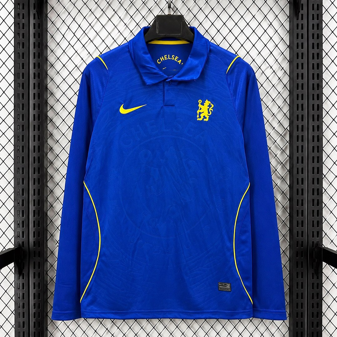 maglia manica lunga Chelsea Home 2026/27 vista frontale