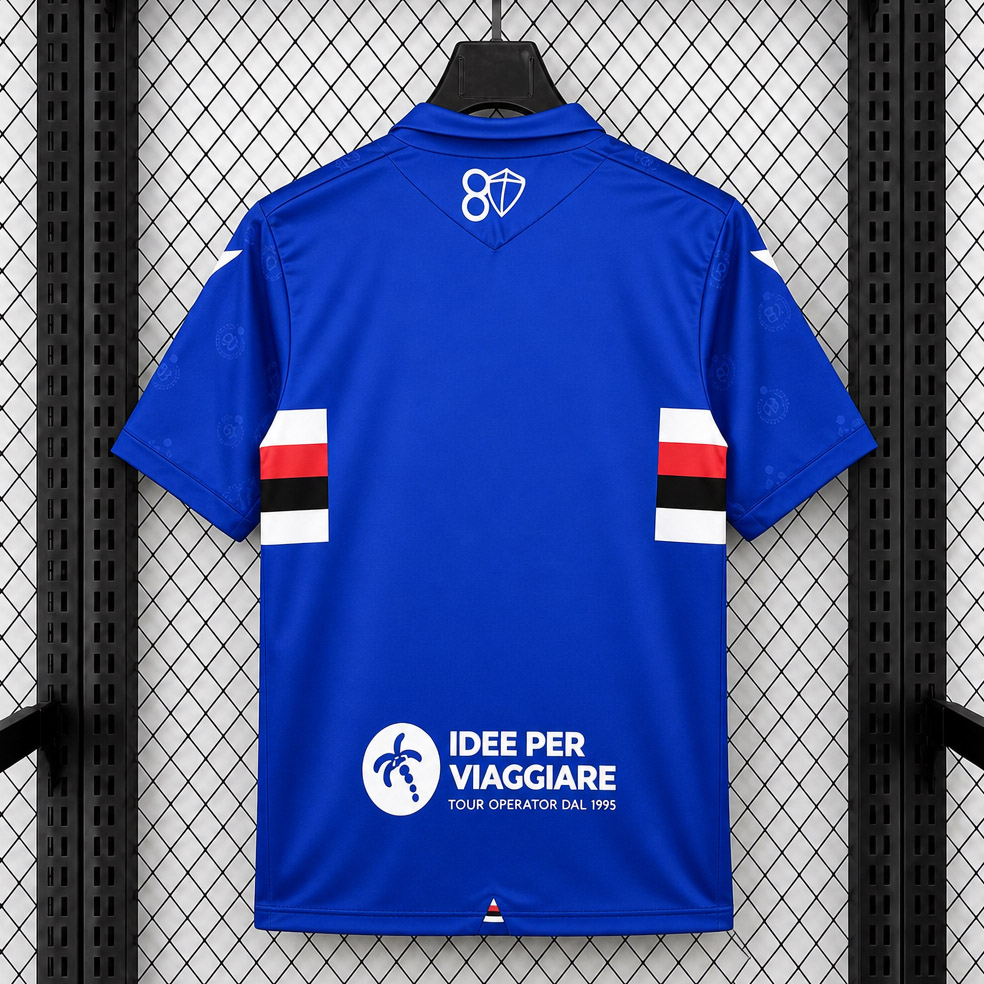 maglia Sampdoria Home 2026/27 vista posteriore