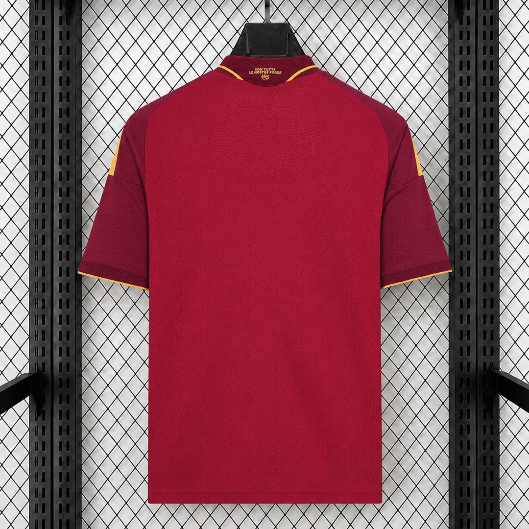 maglia Roma Home 2026/27 vista posteriore