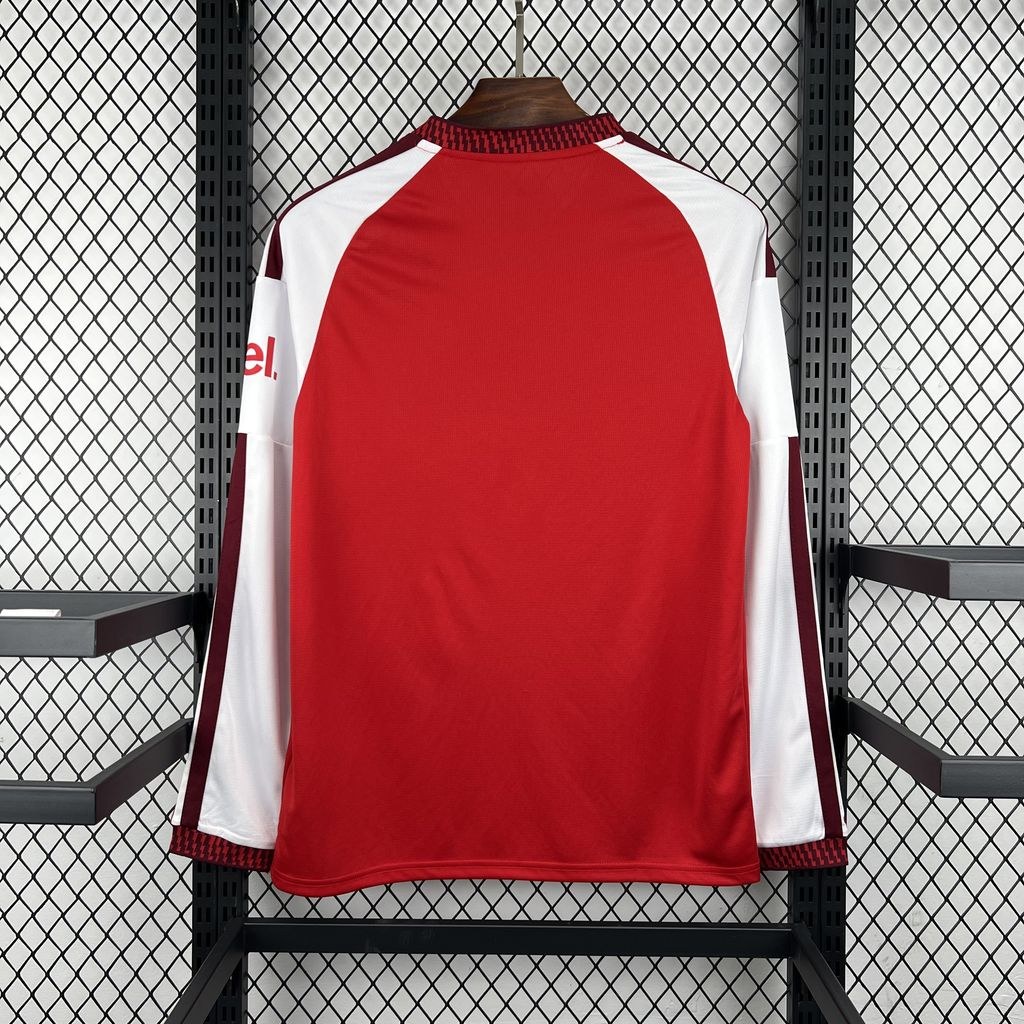 maglia manica lunga Arsenal Home 2026/27 vista posteriore
