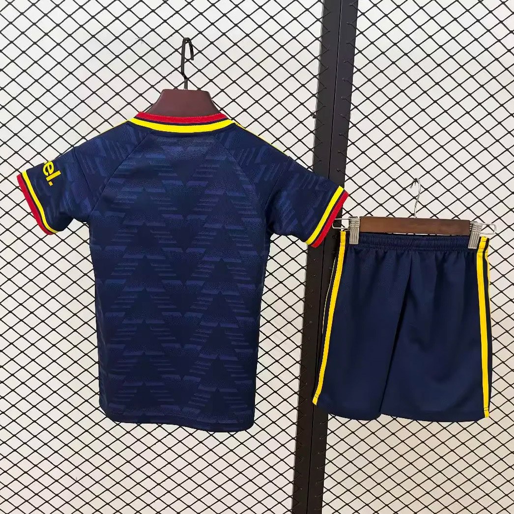 seconda maglia Arsenal Bambino 2026/27 vista posteriore