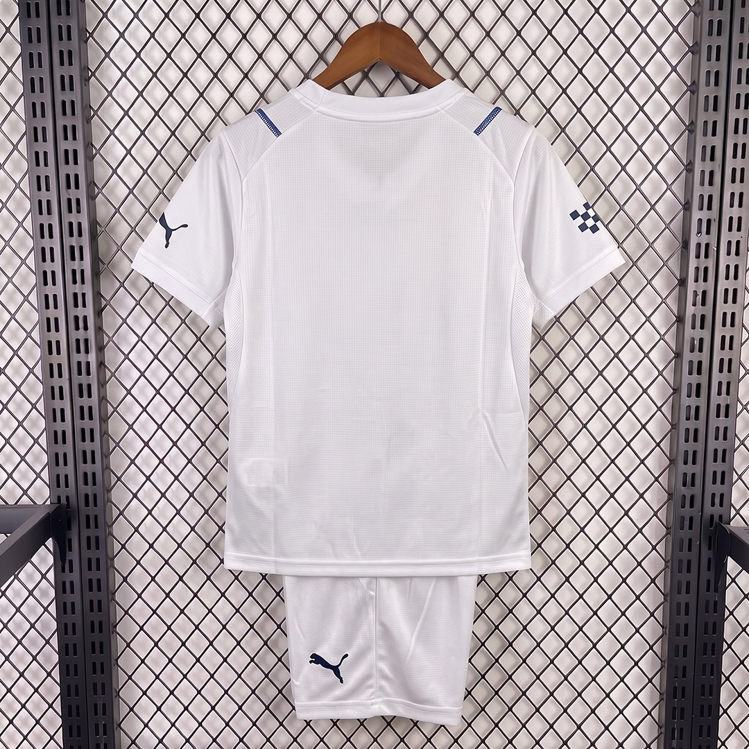 terza maglia Manchester City Bambino 2026/27 vista posteriore