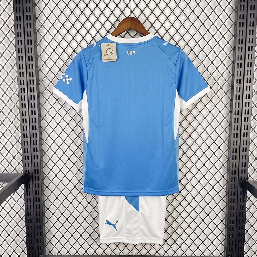 maglia Manchester City Bambino Home 2026/27 vista posteriore