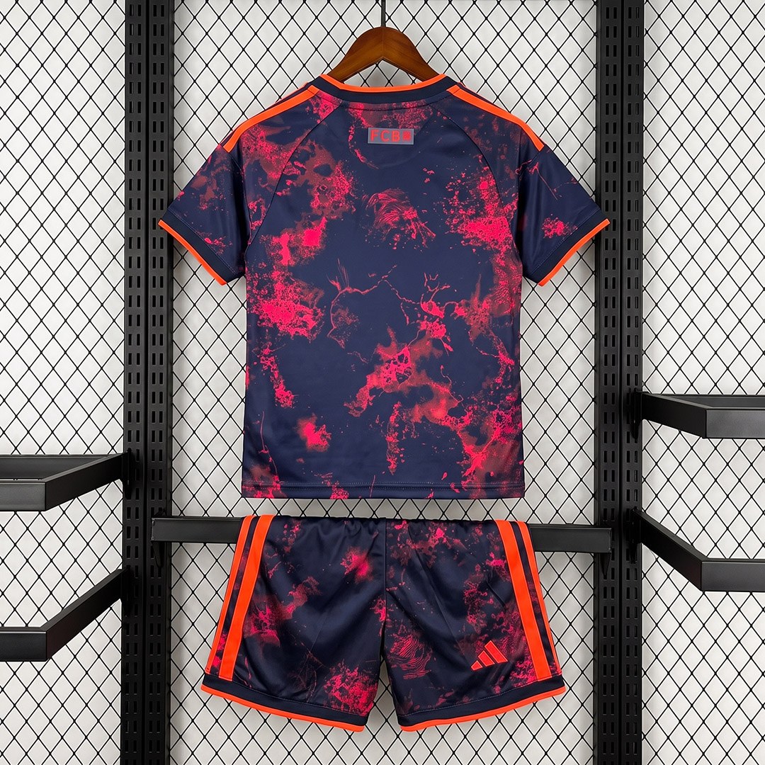 terza maglia Bayern Monaco Bambino 2026/27 vista posteriore