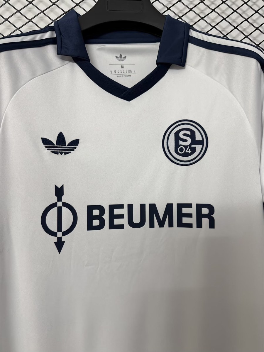 seconda maglia Schalke 04 Kit 2026/27 vista posteriore