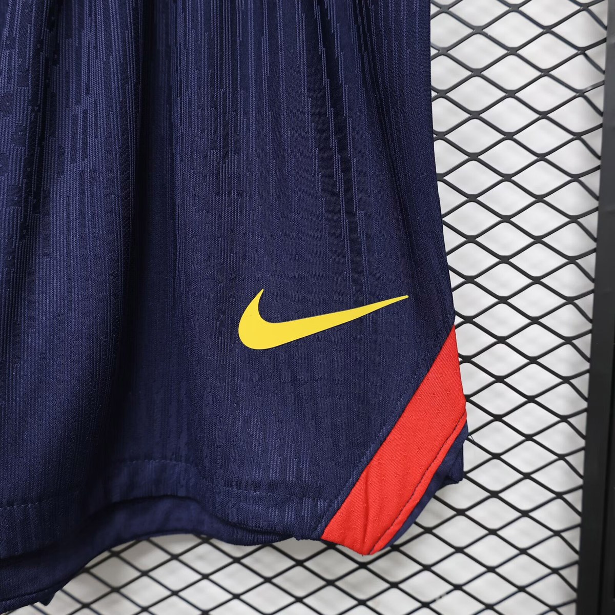 pantaloncini Barcellona Home 2026/27 dettaglio fronte