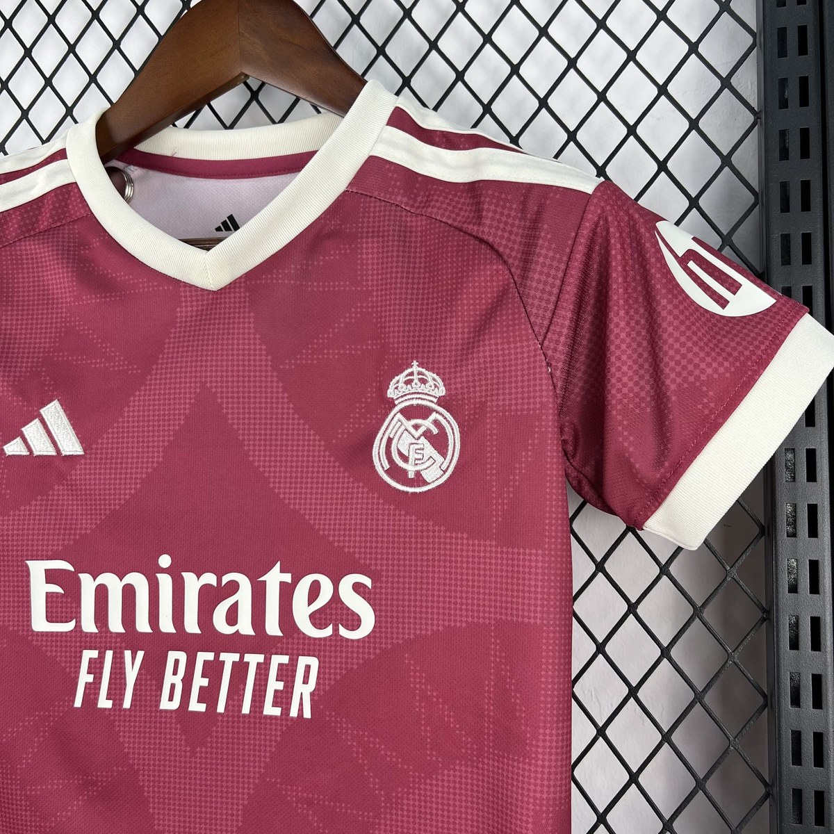 maglia Real Madrid Bambino Home 2026/27 dettaglio fronte