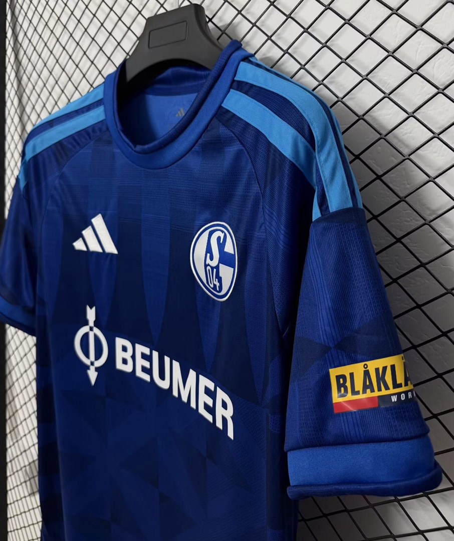 maglia Schalke 04 Kit Home 2026/27 dettaglio fronte