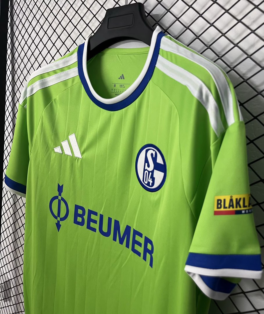 terza maglia Schalke 04 Kit 2026/27 dettaglio fronte