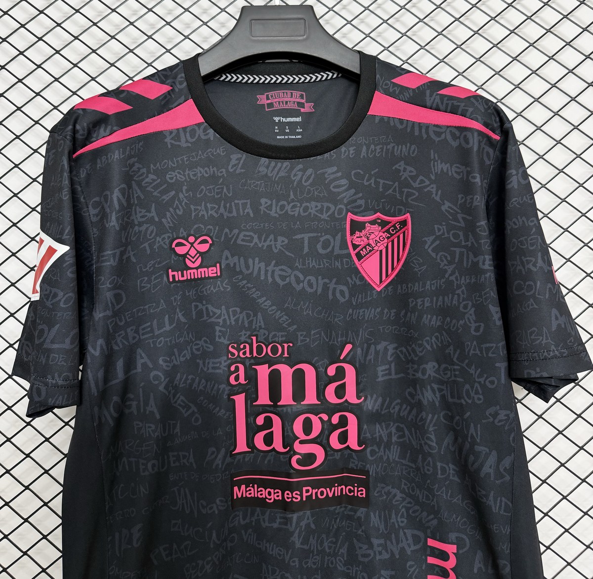 terza maglia Málaga CF S-4XL 2026/27 dettaglio fronte