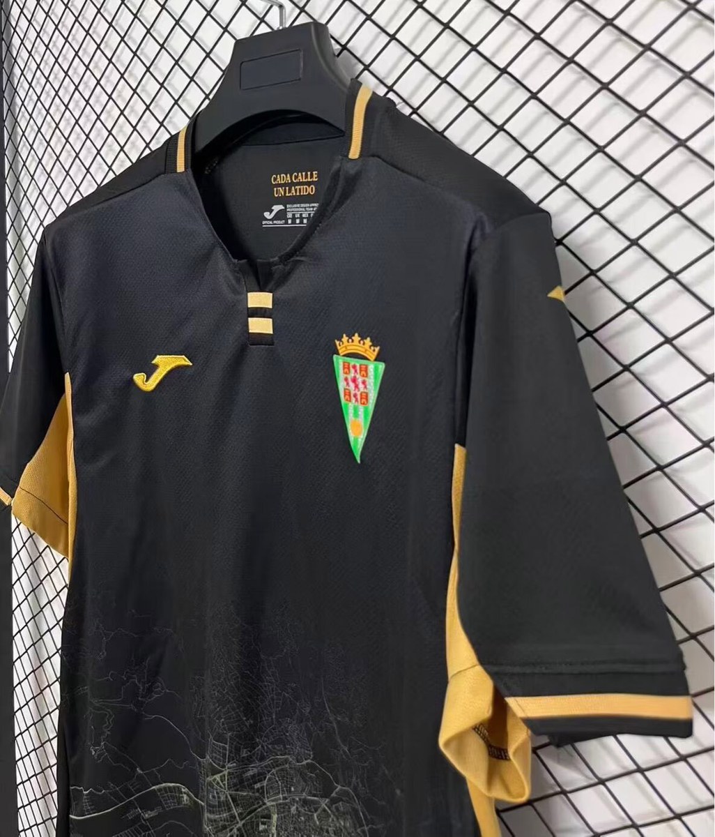 seconda maglia Cordoba S-4XL 2026/27 dettaglio fronte