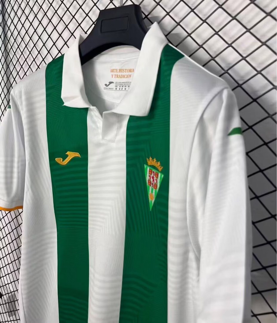 maglia Cordoba S-4XL Home 2026/27 dettaglio fronte