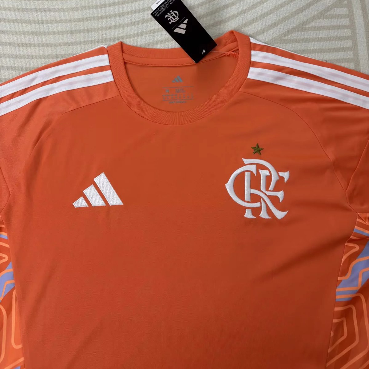 maglia Flamengo Orange S-XXL Home 2026/27 dettaglio fronte