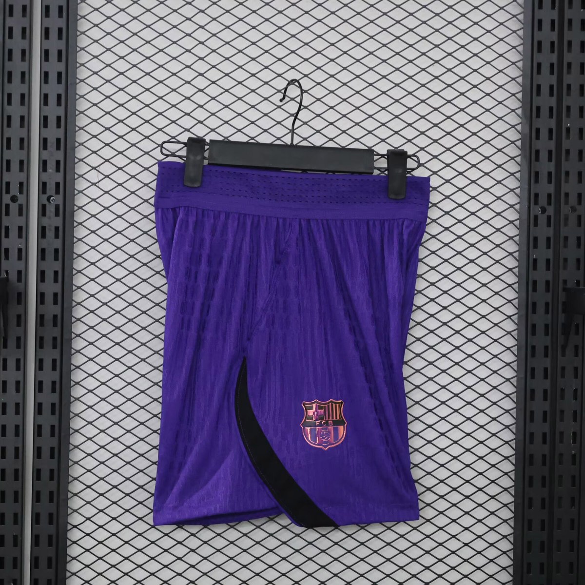 pantaloncini Barcellona Away 2026/27 dettaglio colletto