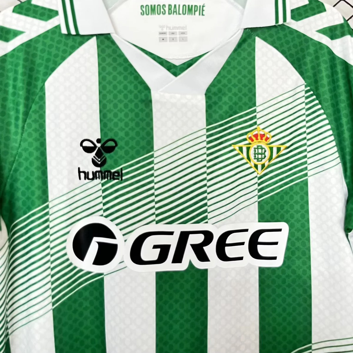 maglia Betis S-4XL Home 2026/27 dettaglio colletto