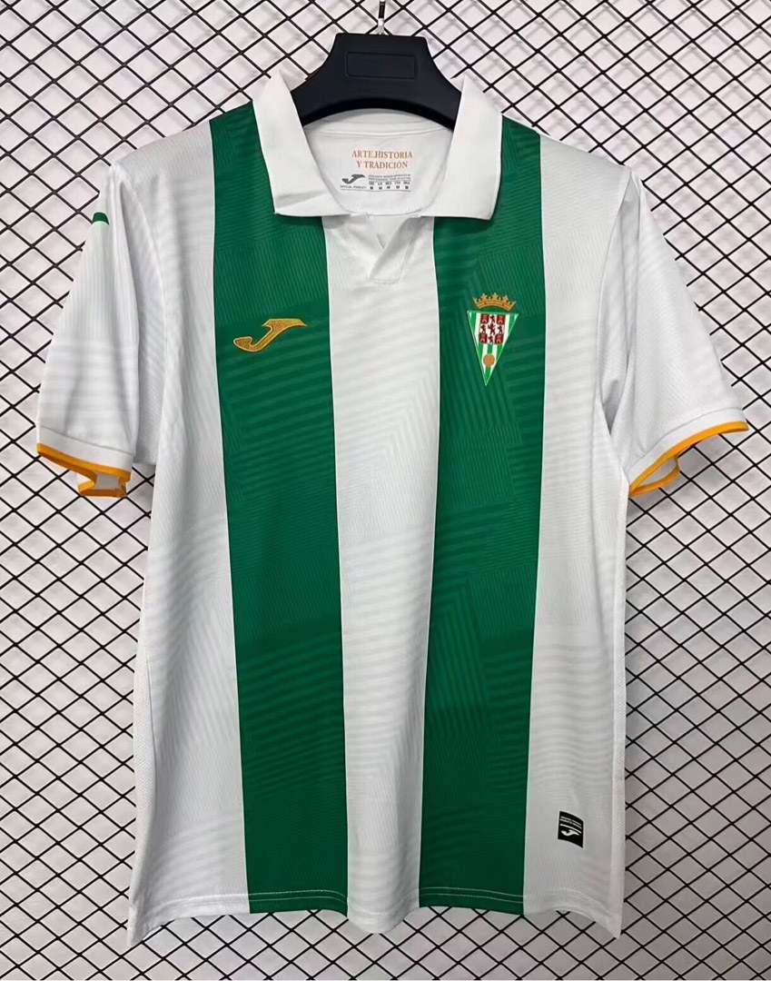 maglia Cordoba S-4XL Home 2026/27 dettaglio colletto