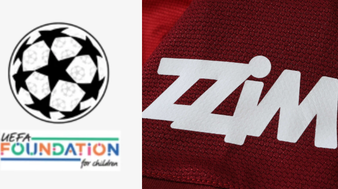 Patch Champions League + Fair Play + sponsor bianco