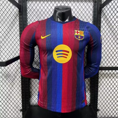 Maglia Barcellona Home Manica Lunga 2026/27
