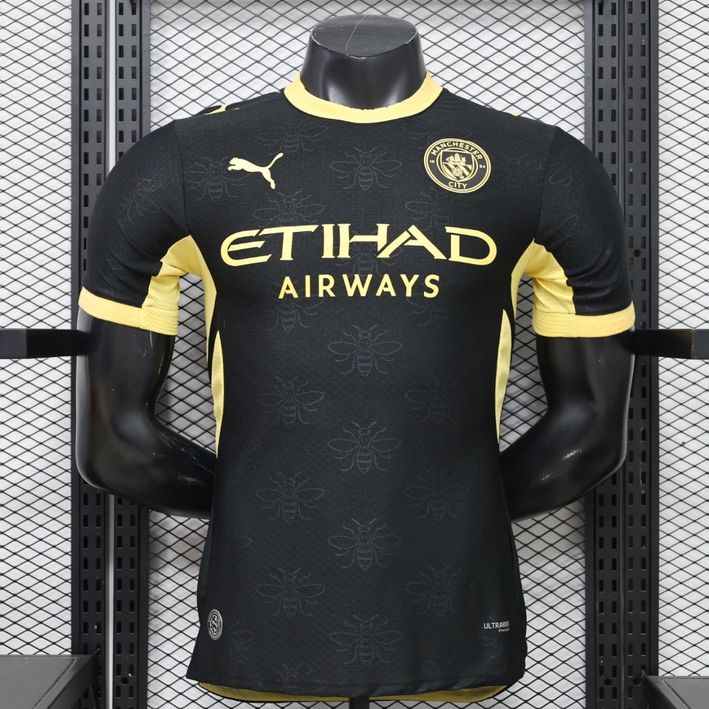 seconda camiseta Manchester City giocatore - vista 1