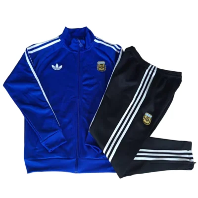 Chándal Argentina niño azul royal y negro 2026/27