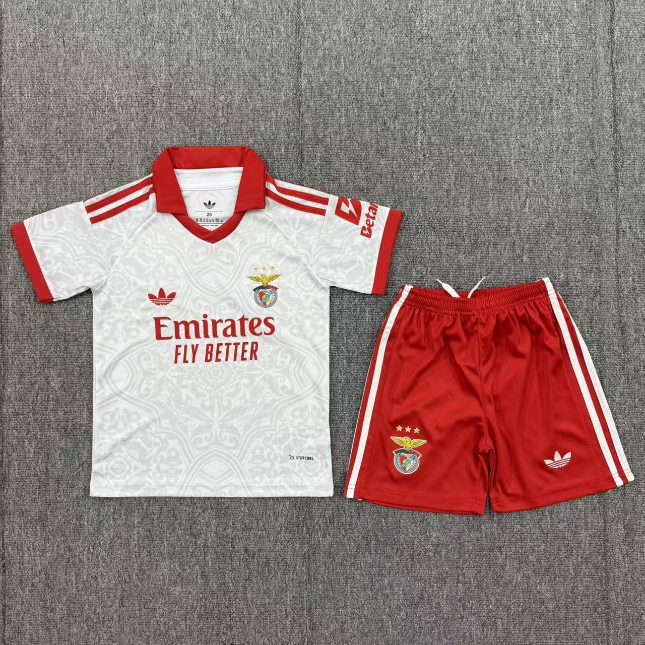 completo Benfica bambino away - vista 1