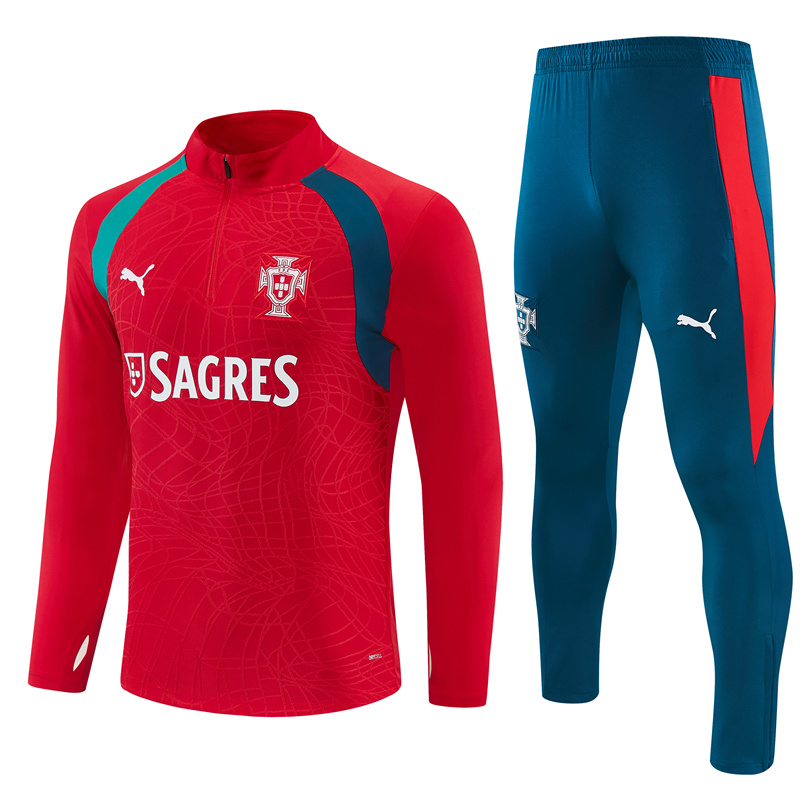 Tuta Portogallo rossa 2026/27 - vista 1