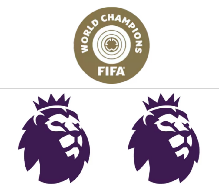 Due patch testa di leone + scudetto mondiale