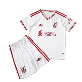completo Liverpool bambino away - vista 1