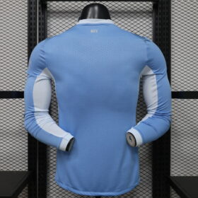 Maglia Manchester City Home Manica Lunga 2026/27 — Vista posteriore