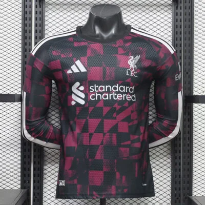 Terza Maglia Liverpool Maniche Lunghe 2026/27 – Giocatore