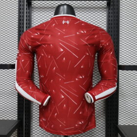Prima Maglia Liverpool Maniche Lunghe 2026/27 – Giocatore — Vista posteriore
