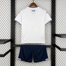 Conjunto Lazio Niño Segunda Equipación 2026/27 — Vista posterior