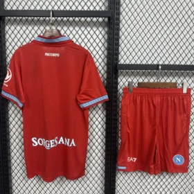 Conjunto Napoli Tercera Equipación 2026/27 — Vista posterior