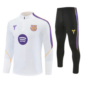 Tuta Barcellona bianca 2026/27 - vista 1