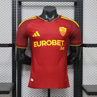 maglia roma 2026 versione giocatore vista frontale prima maglia