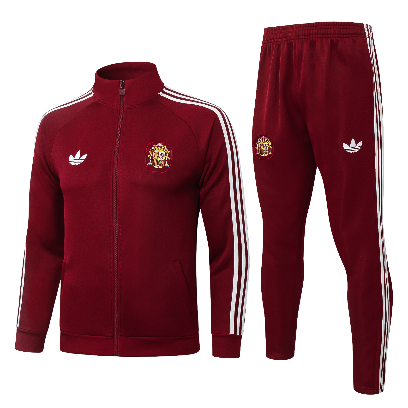 Tuta Spain Allenamento Bambino 2026/27 Rossa - Fronte