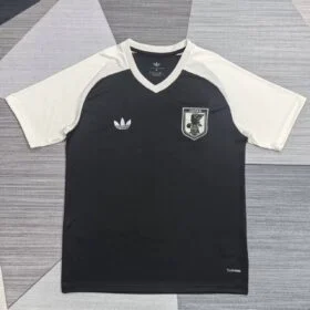 Seconda Maglia Giappone Nera 2026/27 — Vista frontale